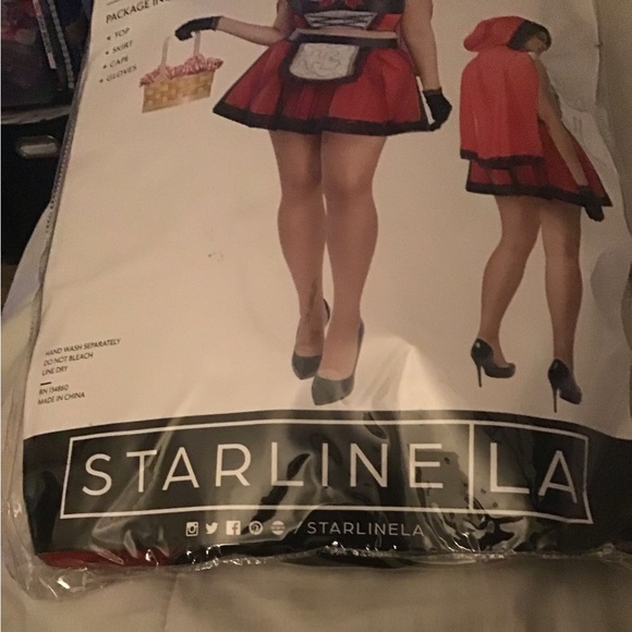 Starline LA little miss red riding hood plus size 4X Halloween costume NEW - Picture 3 of 7